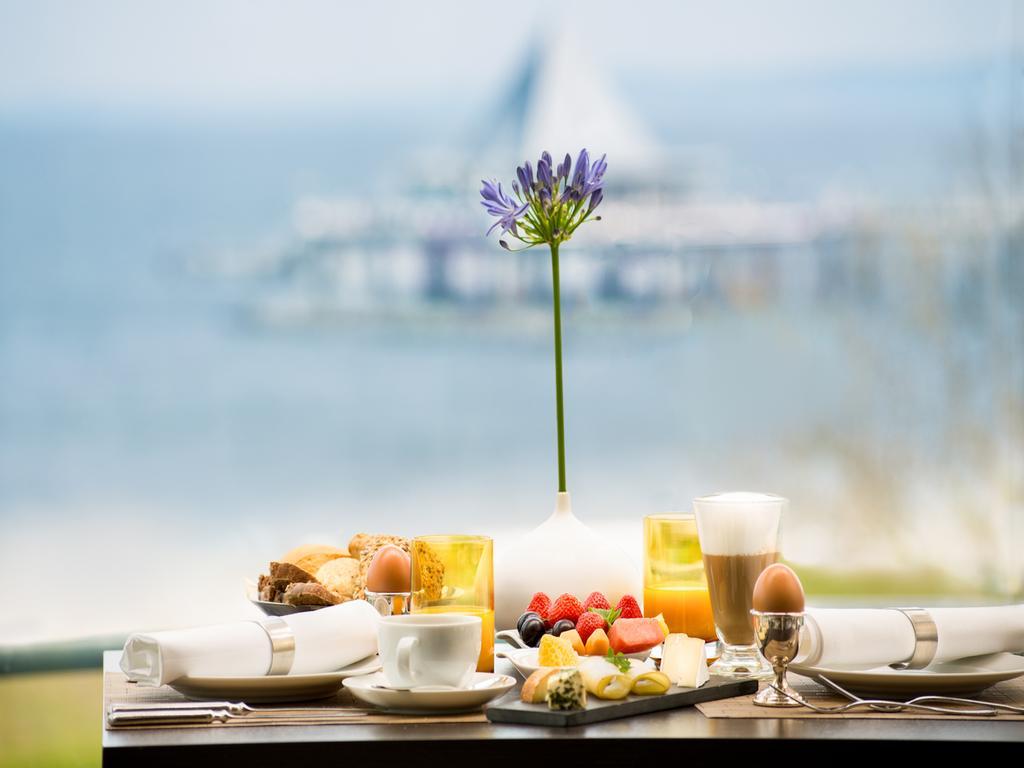 Strandhotel Ostseeblick ゼーバート・ヘリングスドルフ エクステリア 写真